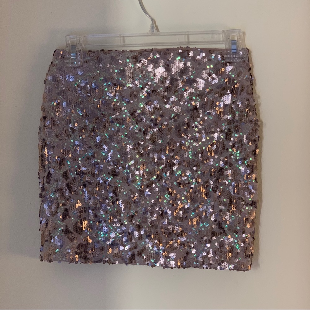 Dress the Population sequined miniskirt